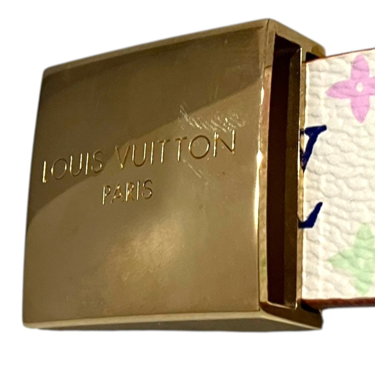 LOUIS VUITTON 【サンチュール キャレ】モノグラムベルトM9270U 古着・中古-8枚目のアイテム画像