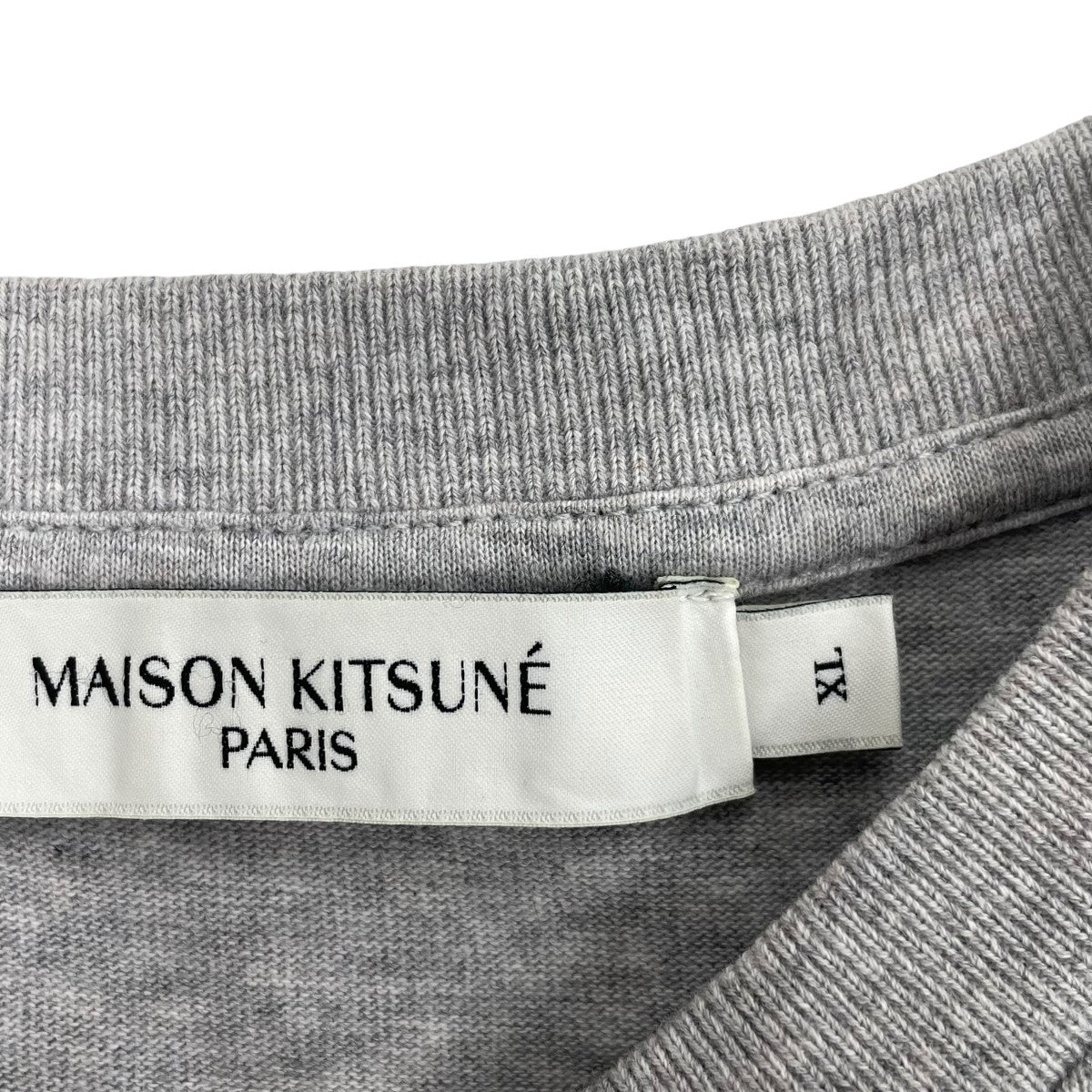 MAISON KITSUNE OX HEAD PATCHTシャツKM00135KJ0035 古着・中古-5枚目のアイテム画像