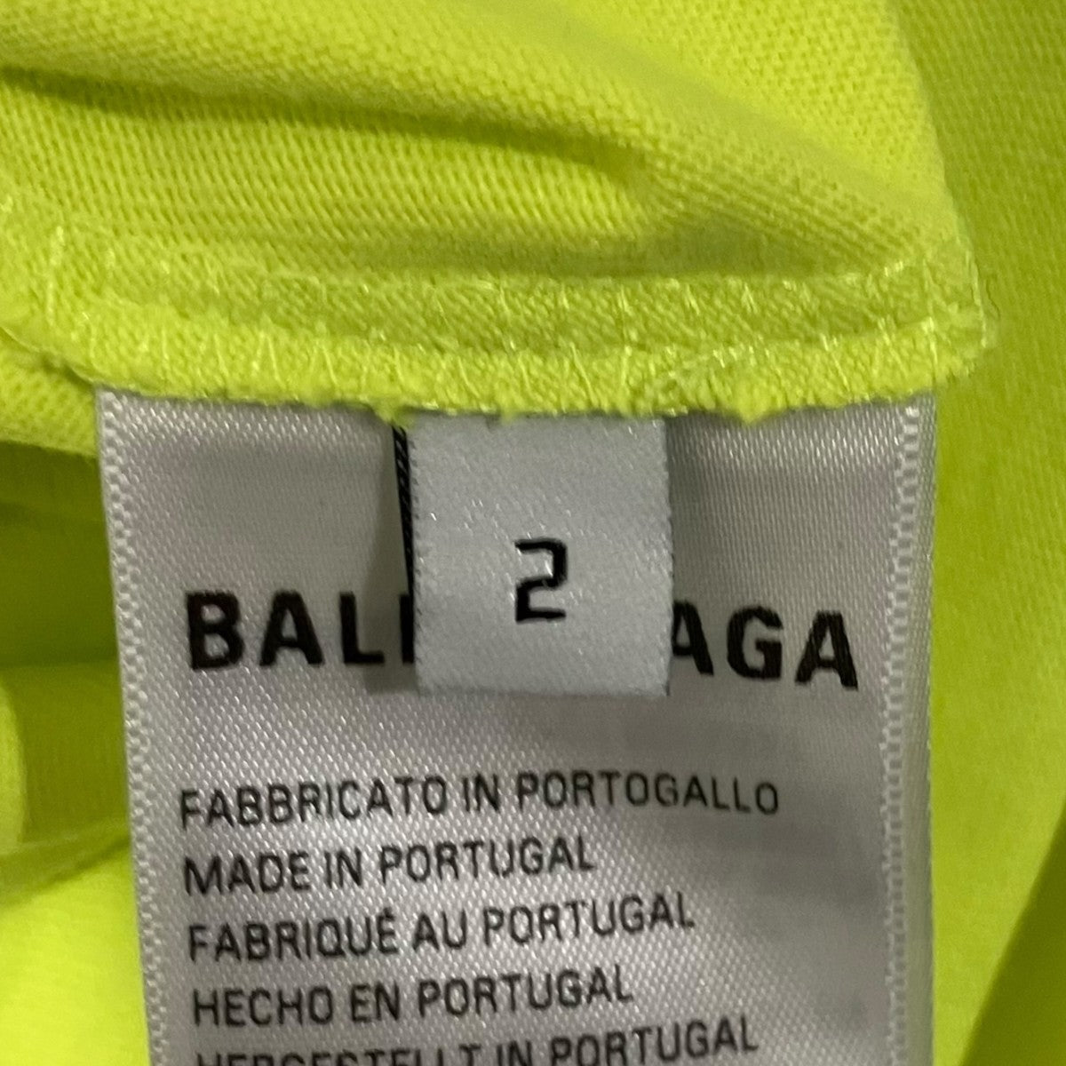 BALENCIAGA ロゴTシャツ777705 古着・中古-6枚目のアイテム画像