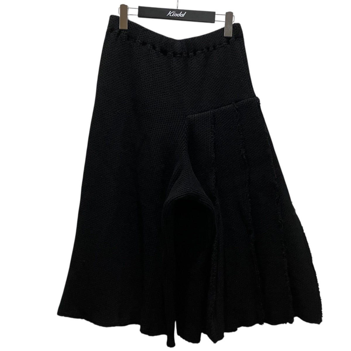 COMME des GARCONS ウールナイロン変形ニットパンツGN-P004 古着・中古-1枚目のアイテム画像
