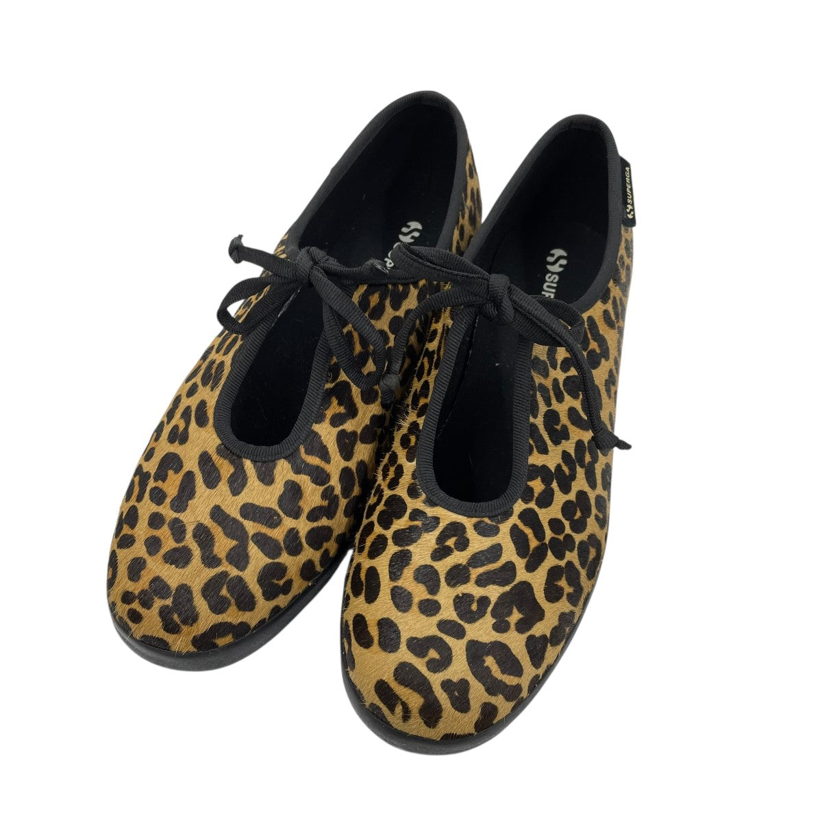 SUPERGA レオパードスニーカー5A7151NW 古着・中古-1枚目のアイテム画像