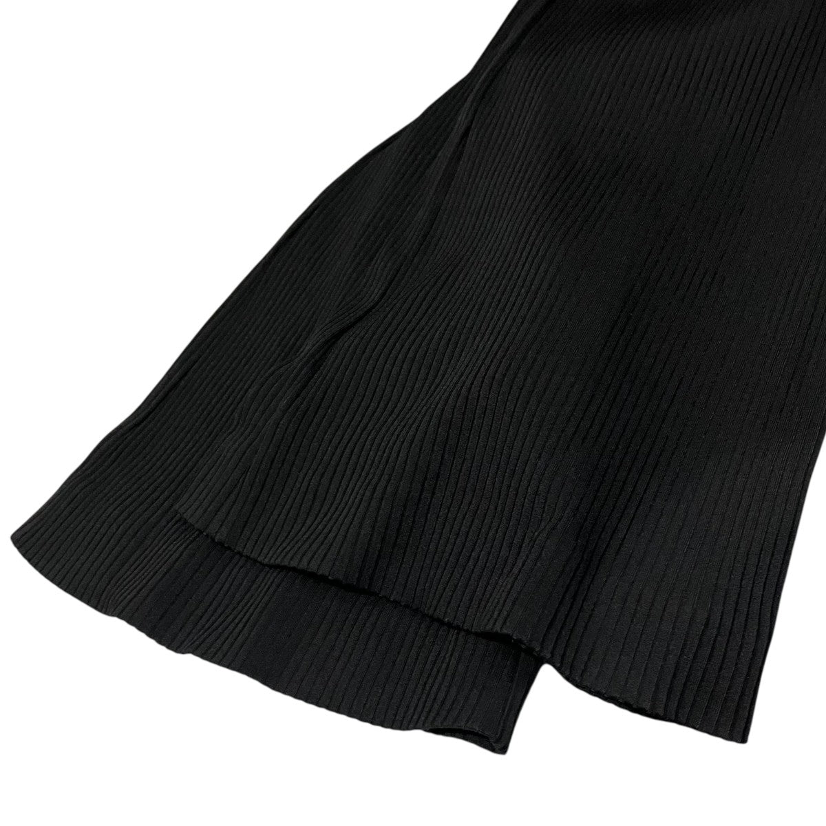 BALENCIAGA 【RIBBED KNIT PANTS】ニットロングパンツ720300 古着・中古-4枚目のアイテム画像