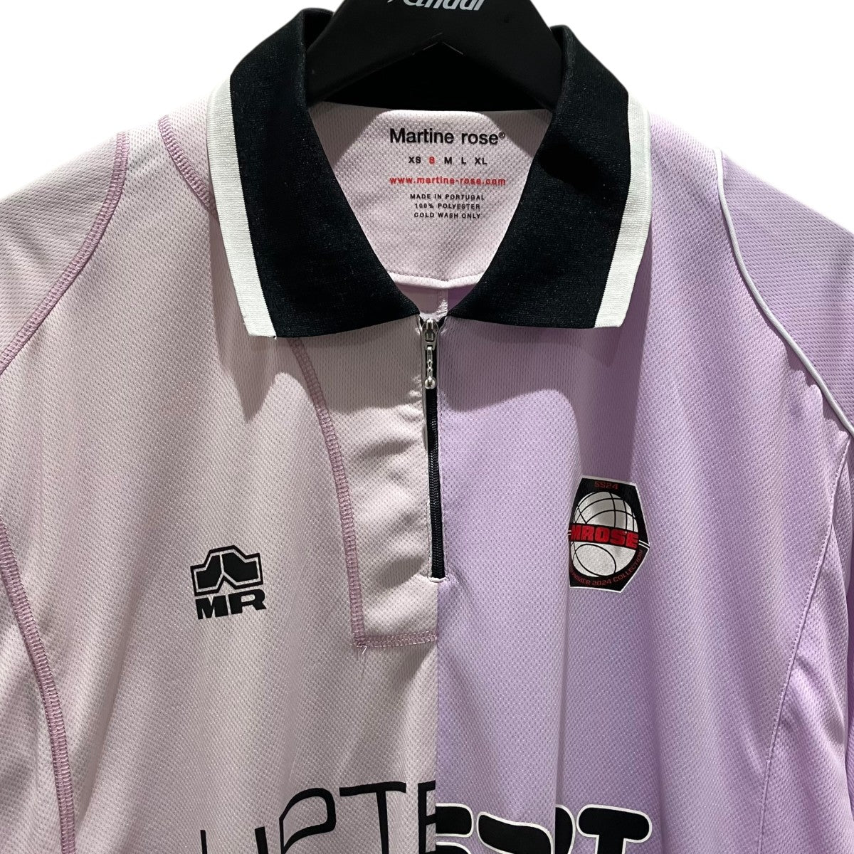 Martine rose 【HALF AND HALF FOOTBALL TOP】ゲームシャツ 古着・中古-3枚目のアイテム画像