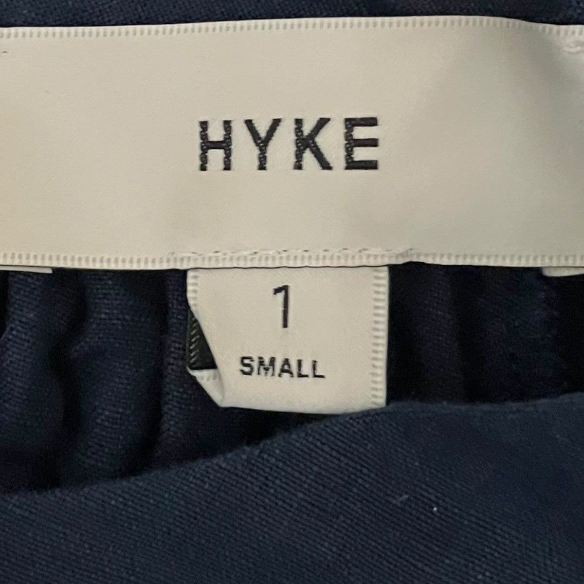 HYKE 半袖リネンバルーンスリーブワンピース 古着・中古-7枚目のアイテム画像