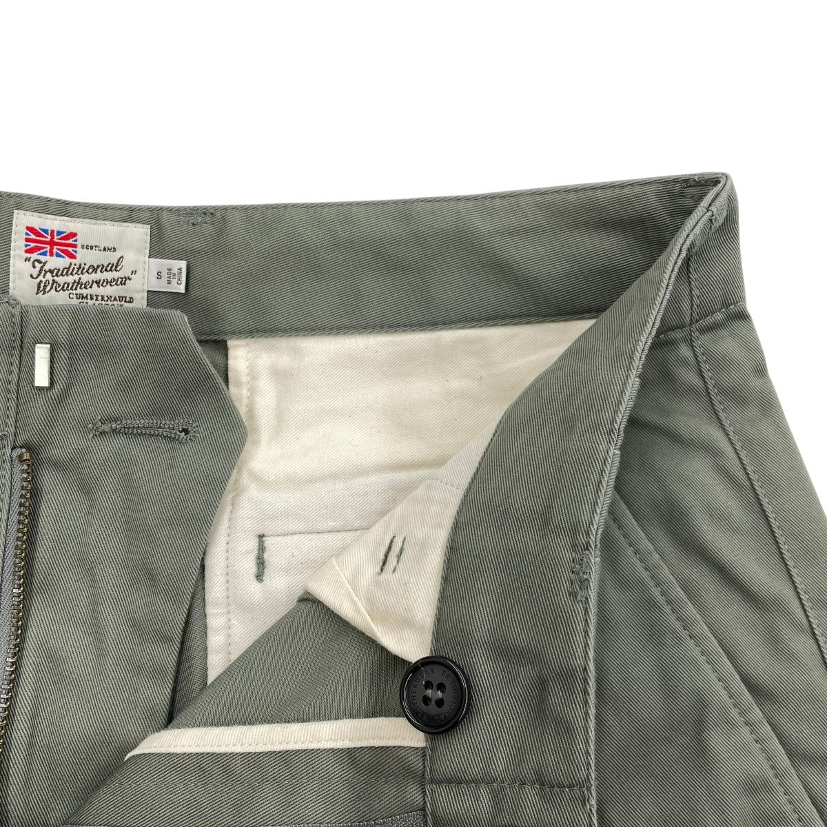 Traditional Weatherwear 2タックワイドチノパンG251KGFPT0312CV 古着・中古-3枚目のアイテム画像