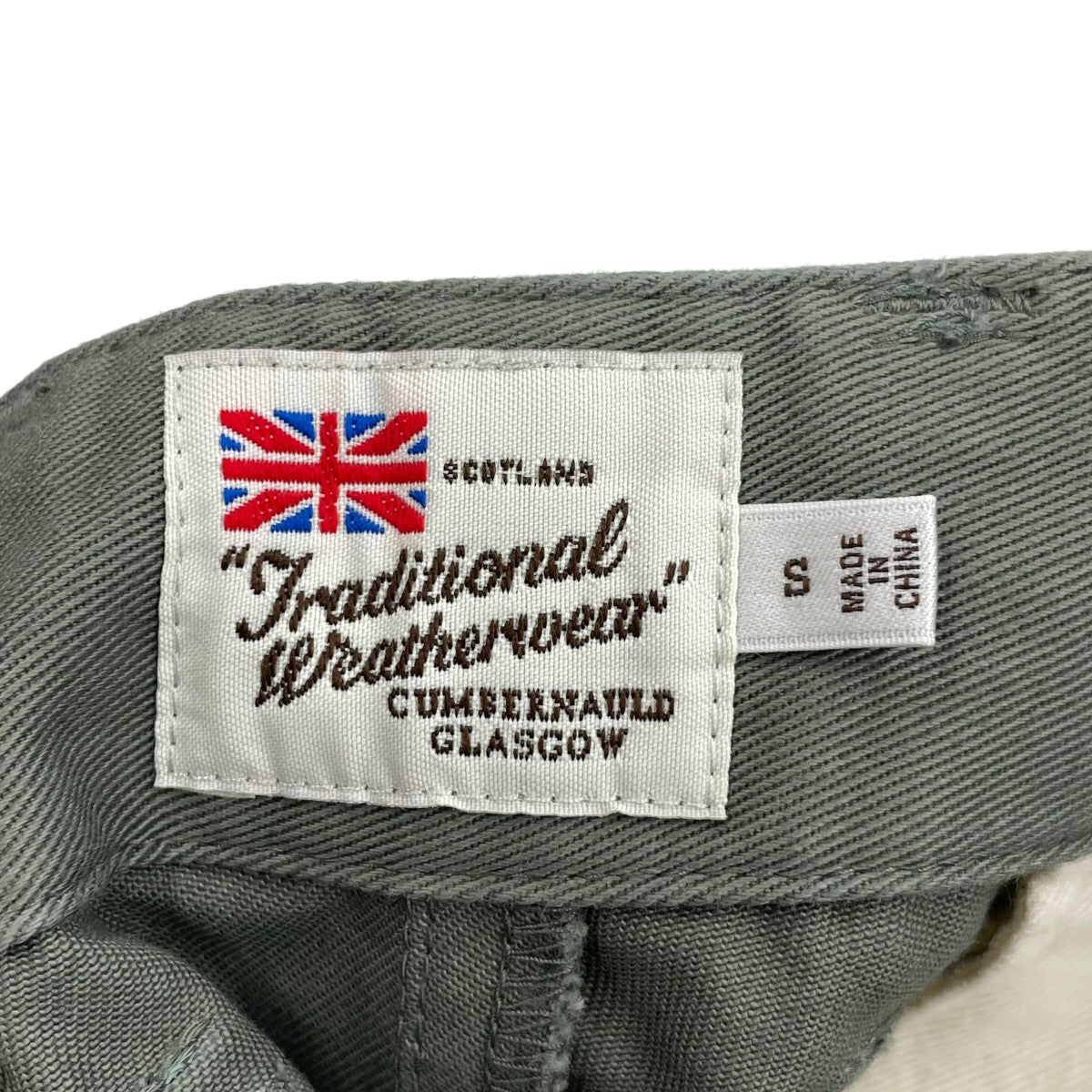 Traditional Weatherwear 2タックワイドチノパンG251KGFPT0312CV 古着・中古-6枚目のアイテム画像