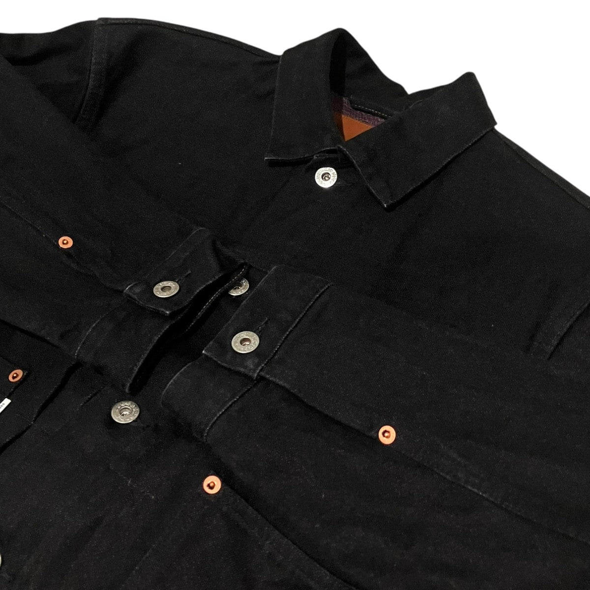 【TWISTED HEATHER DENIM JACKET】デニムジャケット25330406