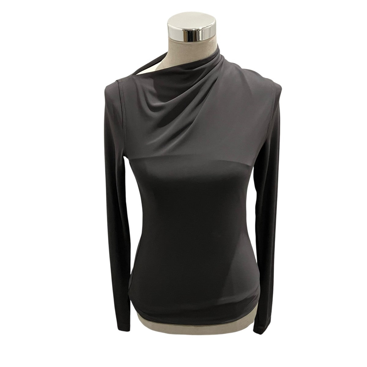 toteme 【DRAPED JARSEY TOP】アシンメトリーカットソー251-WRT4462-FB0162