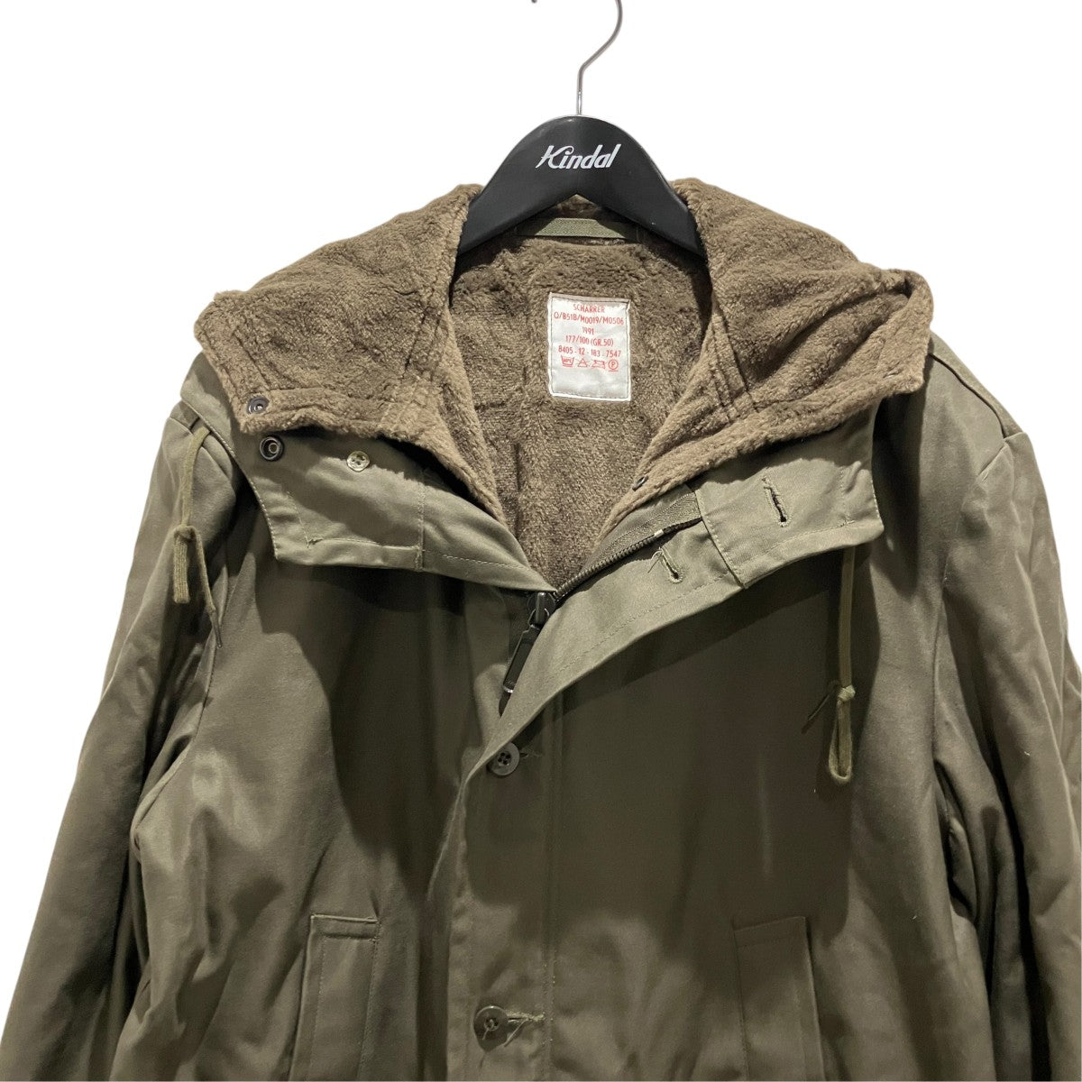 ドイツ軍ボア付きフィールドパーカーコートモッズコート