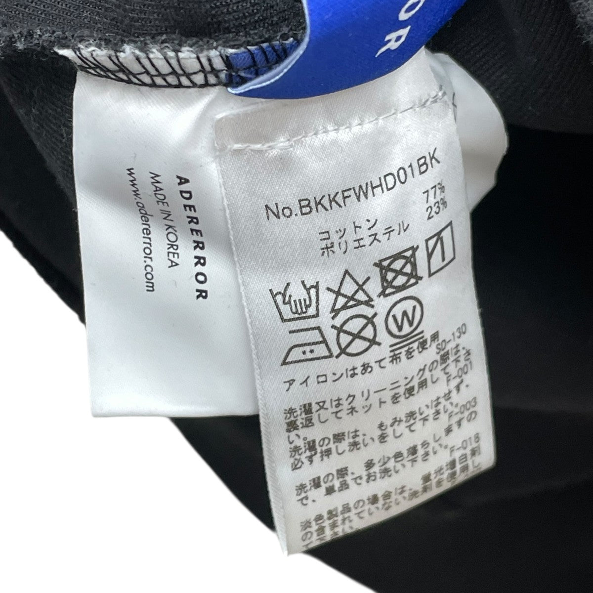 パーカーBKKFWHD01BK