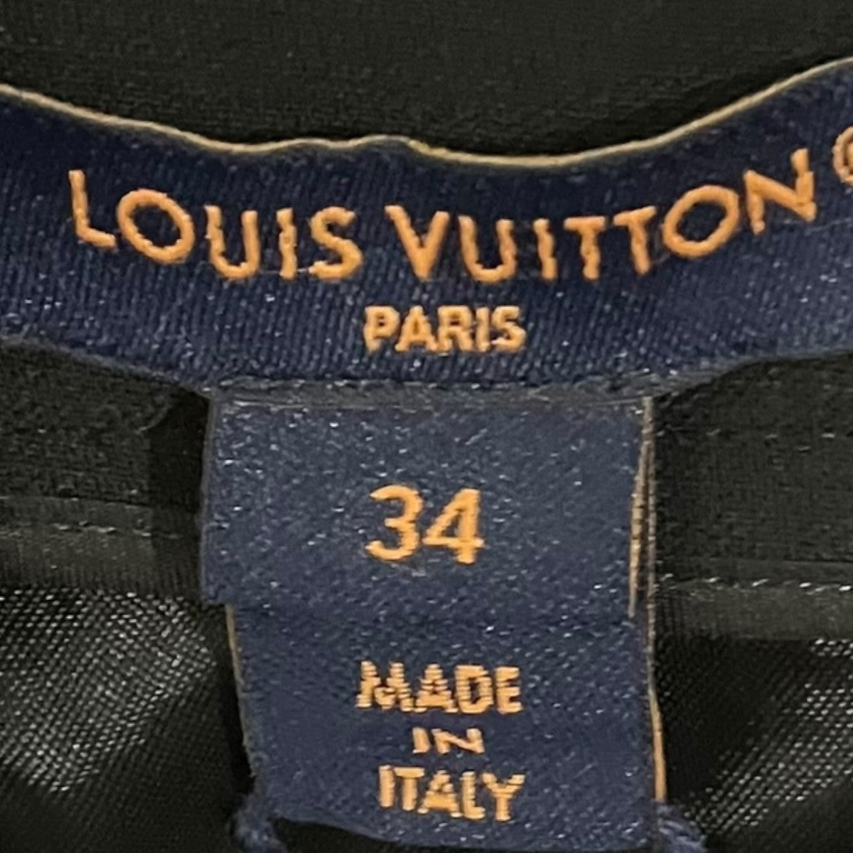 LOUIS VUITTON 25AWゴールドポタンプリーツスカートRW252WW 古着・中古-6枚目のアイテム画像