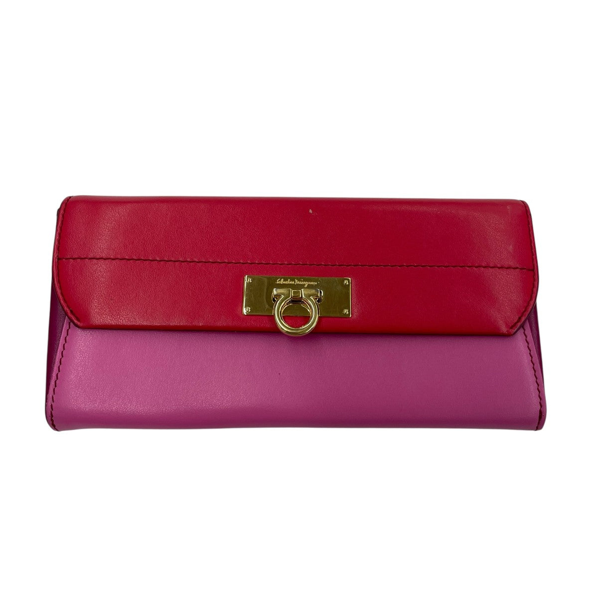 Salvatore Ferragamo ガンチーニ長財布 古着・中古-1枚目のアイテム画像