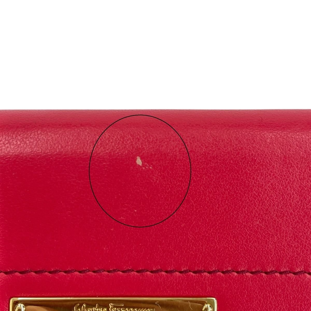 Salvatore Ferragamo ガンチーニ長財布 古着・中古-4枚目のアイテム画像
