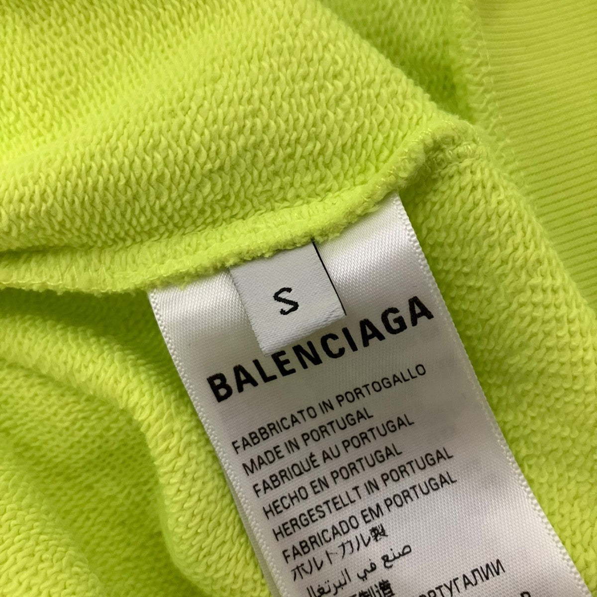 BALENCIAGA 24SS【Soccer Paris Zip-Hoodie】サッカープリントジップパーカー744457 古着・中古-6枚目のアイテム画像