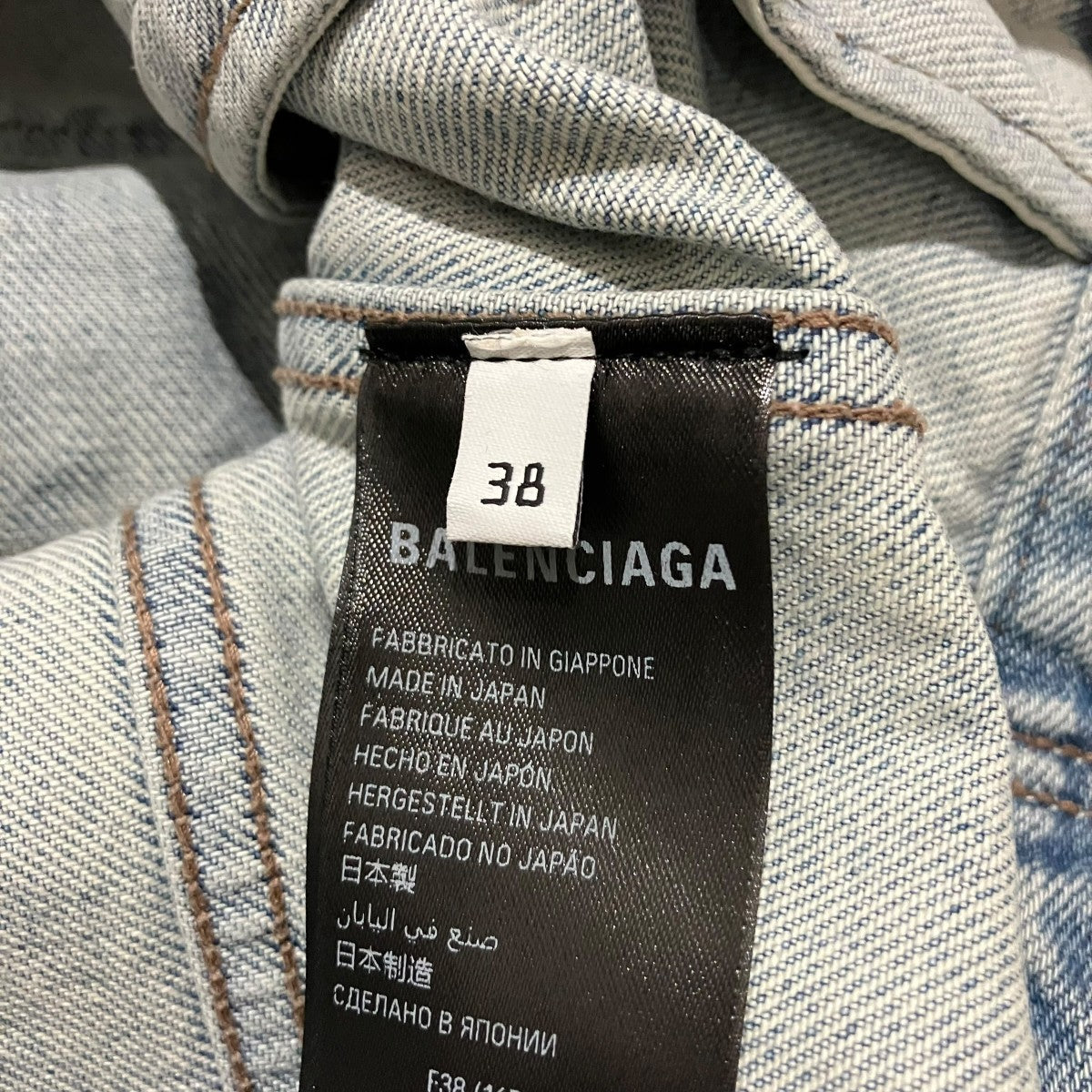 BALENCIAGA デニムジャケット767998 古着・中古-7枚目のアイテム画像