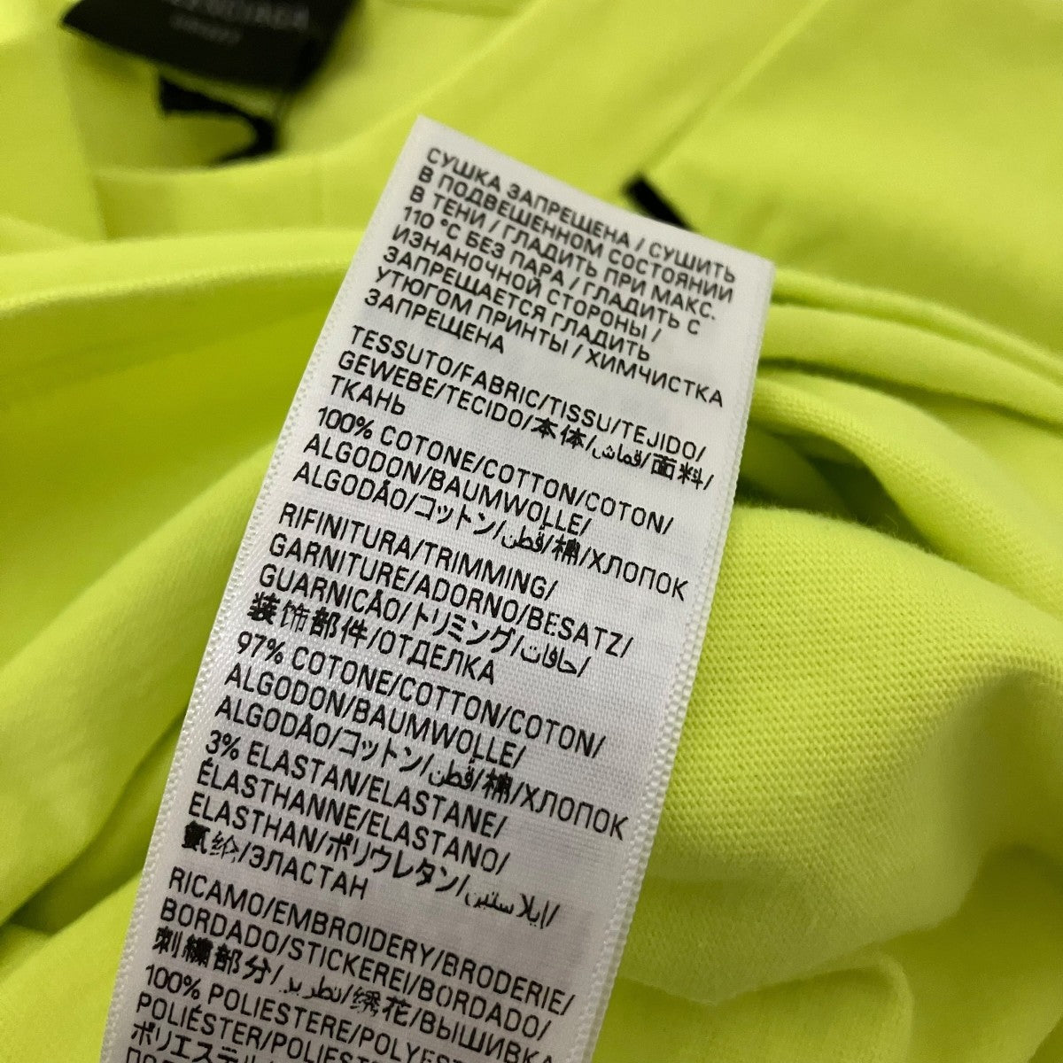 BALENCIAGA プリントTシャツ777705 古着・中古-7枚目のアイテム画像