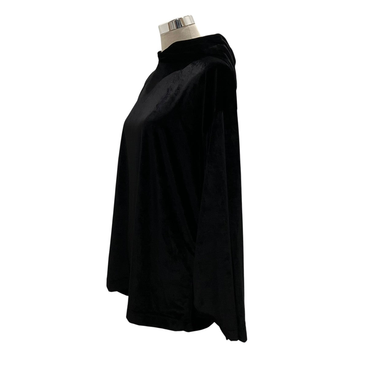 BALENCIAGA 【VELVET HOODIE】ベルベットプルオーバーパーカー720654 古着・中古-2枚目のアイテム画像