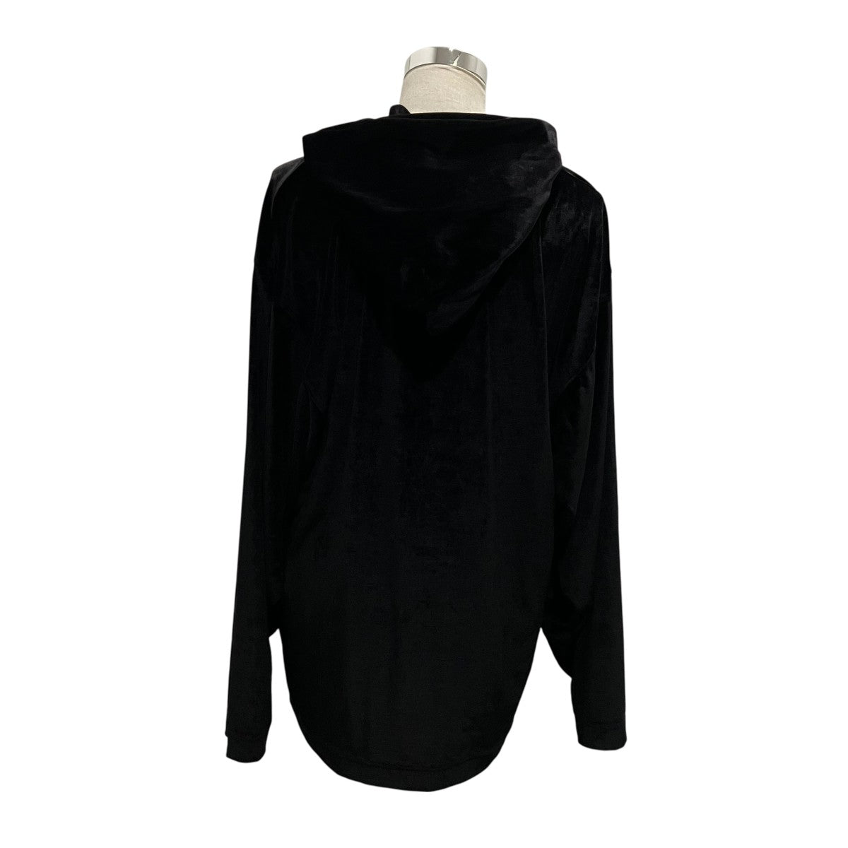 BALENCIAGA 【VELVET HOODIE】ベルベットプルオーバーパーカー720654 古着・中古-3枚目のアイテム画像