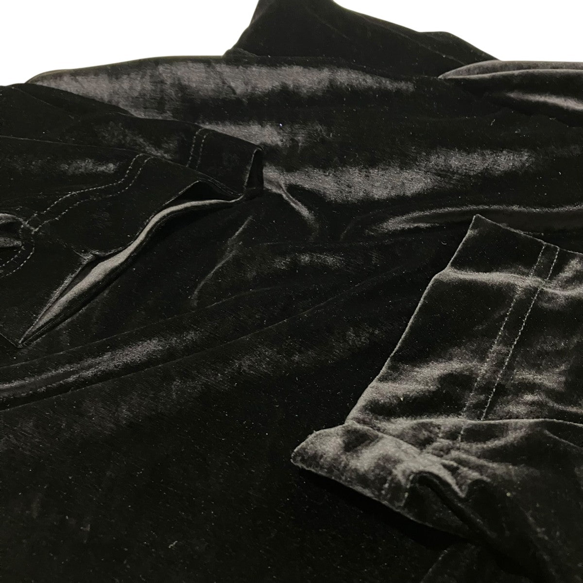 BALENCIAGA 【VELVET HOODIE】ベルベットプルオーバーパーカー720654 古着・中古-6枚目のアイテム画像
