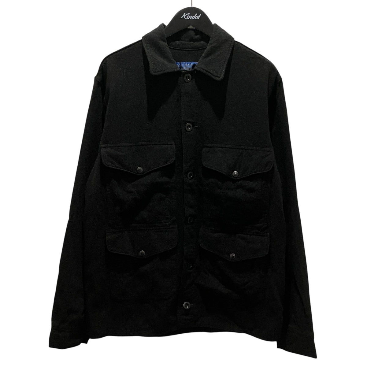 【新品】25AW ジュンヤワタナベマン× FILSON 縮絨ジャケット M 黒 JUNYA WATANABE MAN×FILSON GARMENT 25AW製品染縮絨ウールアクリル