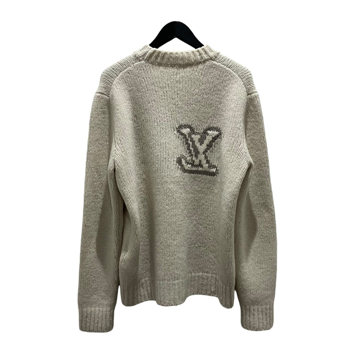 LOUIS VUITTON(ルイヴィトン) 26SSインターシャクルーネックニット厚手