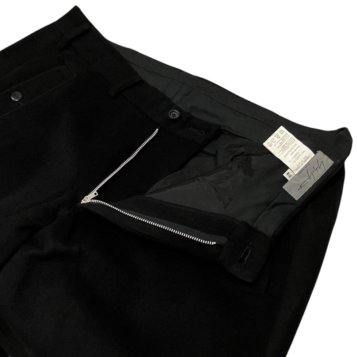 Yohji Yamamoto pour homme 03AWカシミヤ100％パンツHU-P01-113 古着・中古-5枚目のアイテム画像