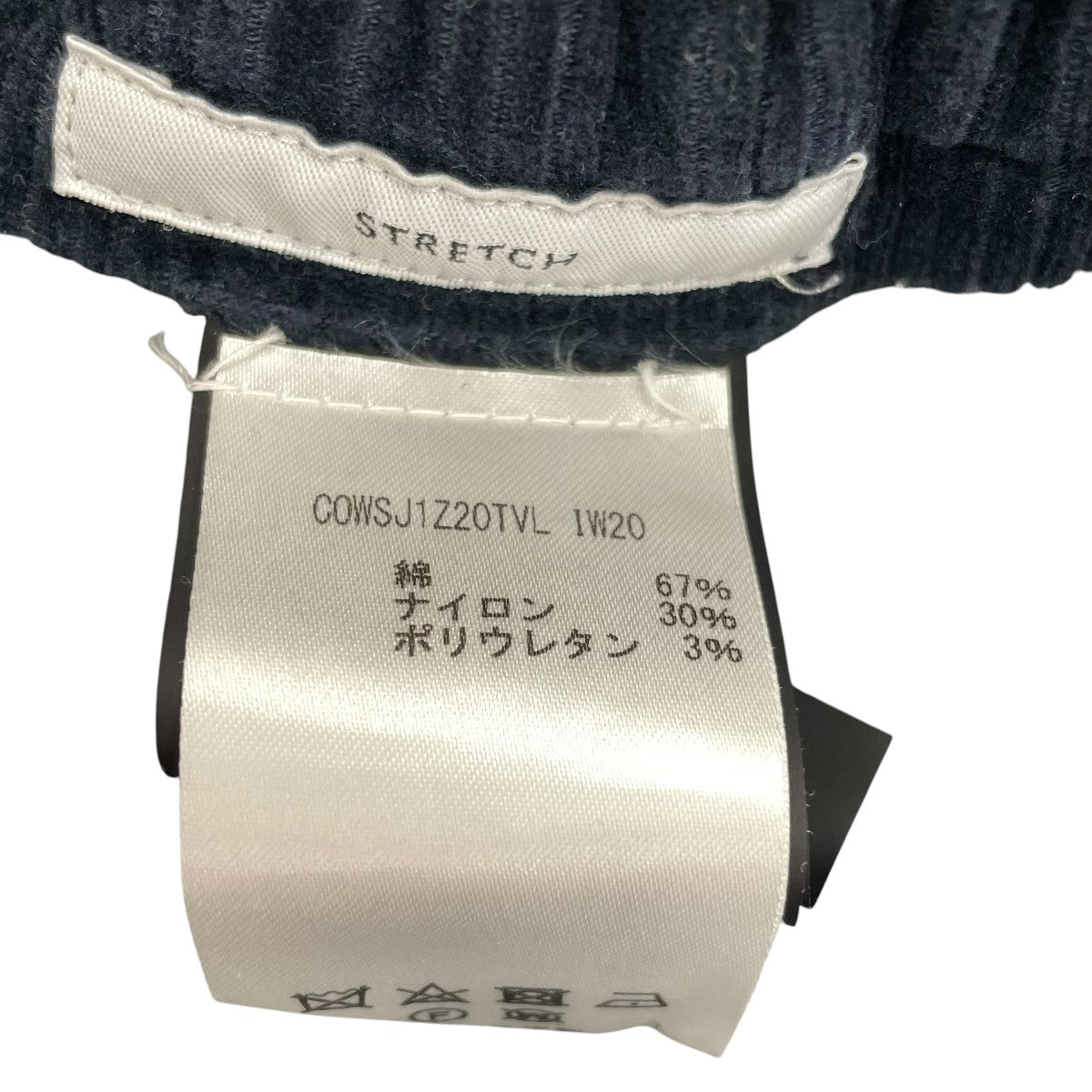 コーデュロイイージーパンツCOWSJ1Z20TVL IW20
