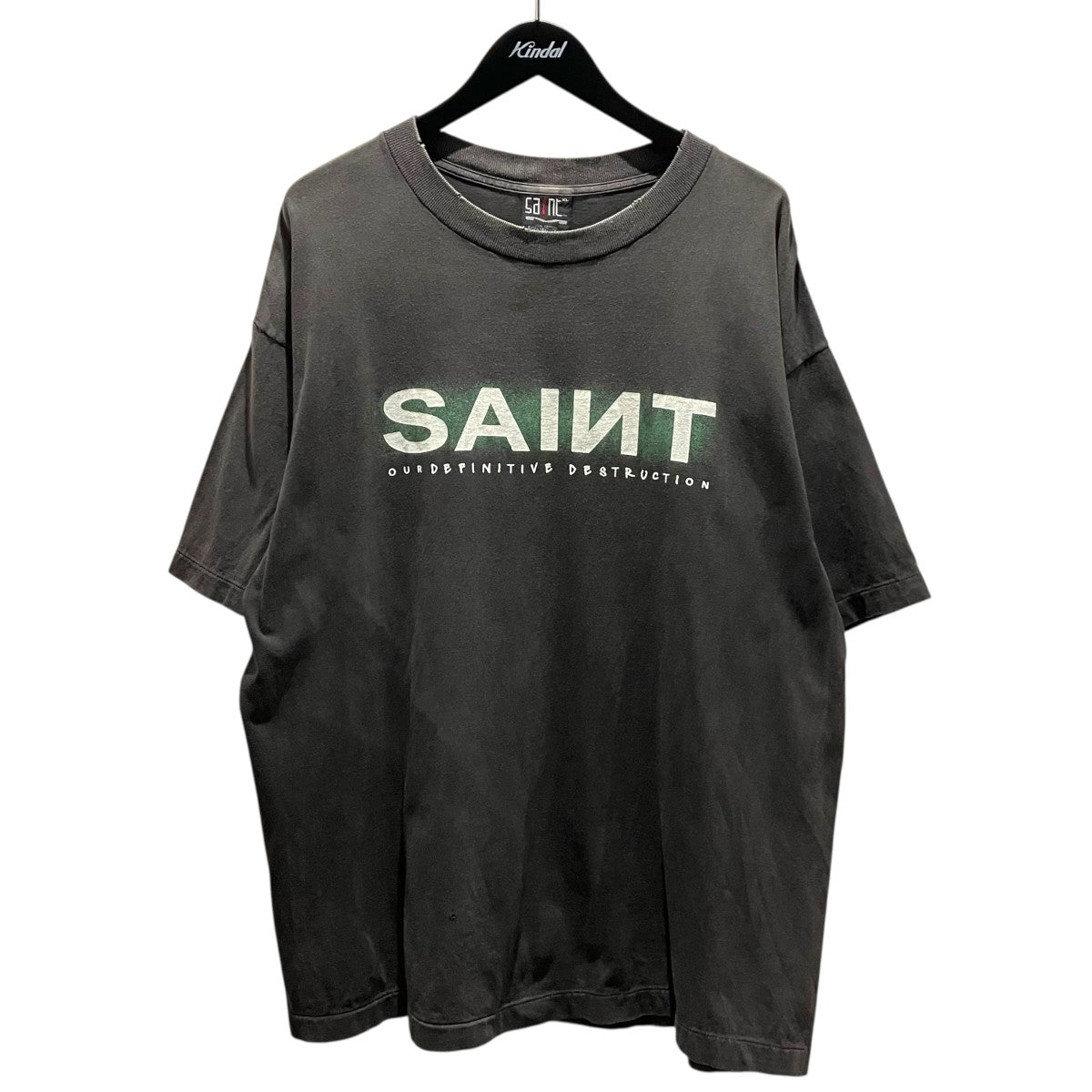 SAINT MICHAEL 24AW【SAINT SS TEE】半袖TシャツSM-YS1-0000-001 古着・中古-1枚目のアイテム画像