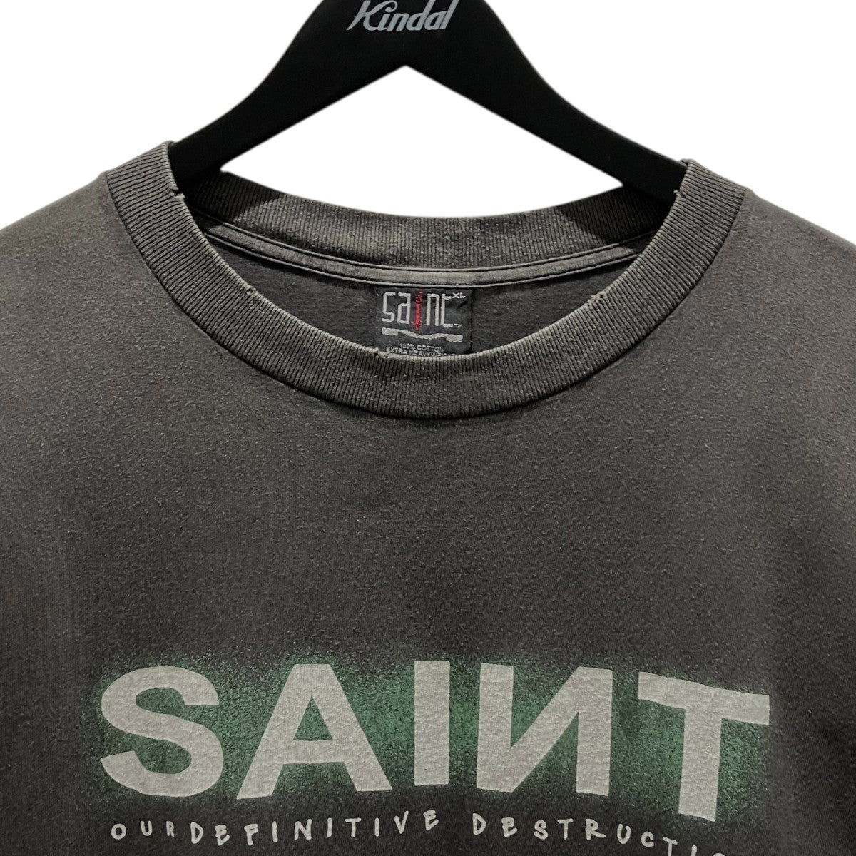 SAINT MICHAEL 24AW【SAINT SS TEE】半袖TシャツSM-YS1-0000-001 古着・中古-3枚目のアイテム画像