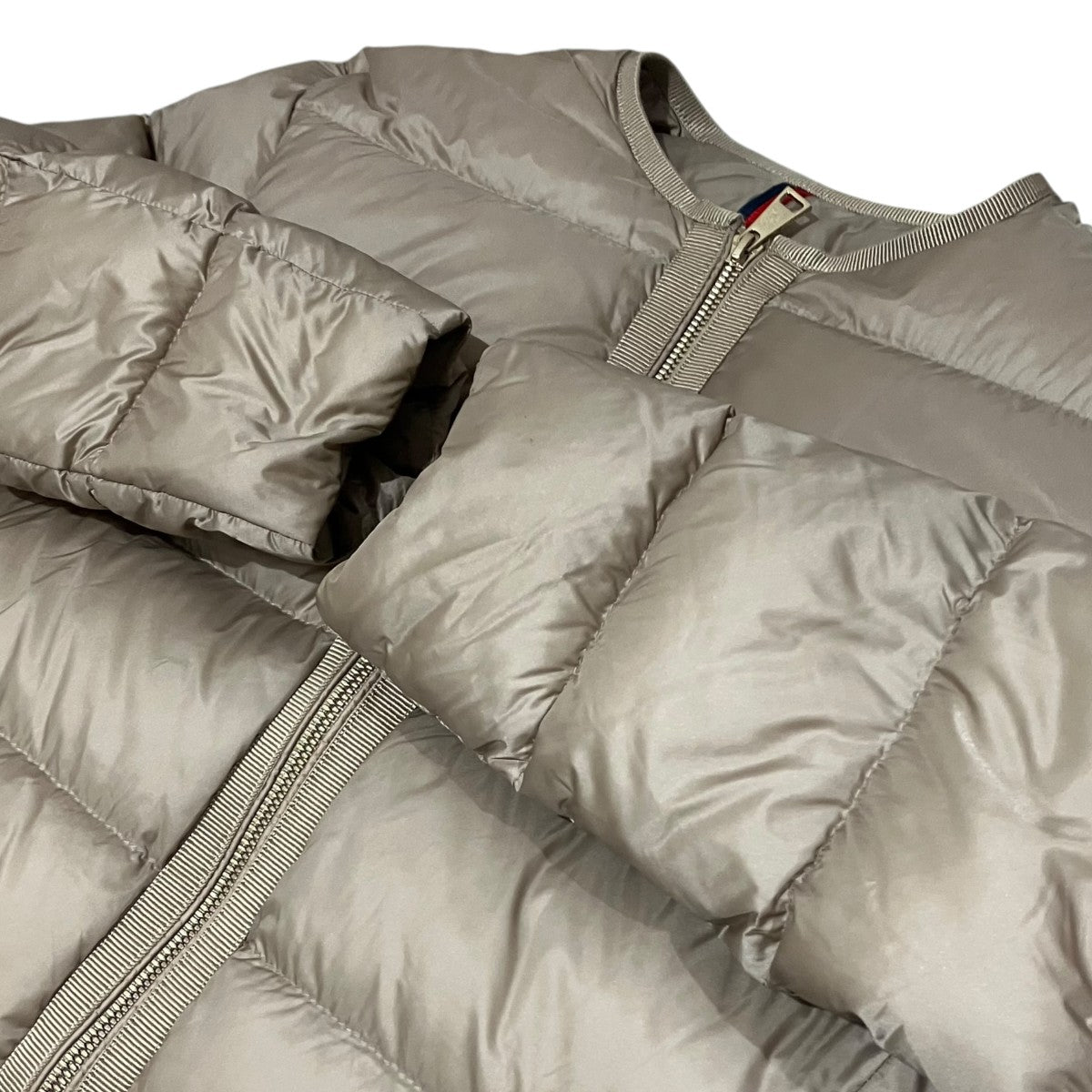 MONCLER 【LAURINE】ノーカラーダウンジャケットJ20931A00101 古着・中古-6枚目のアイテム画像