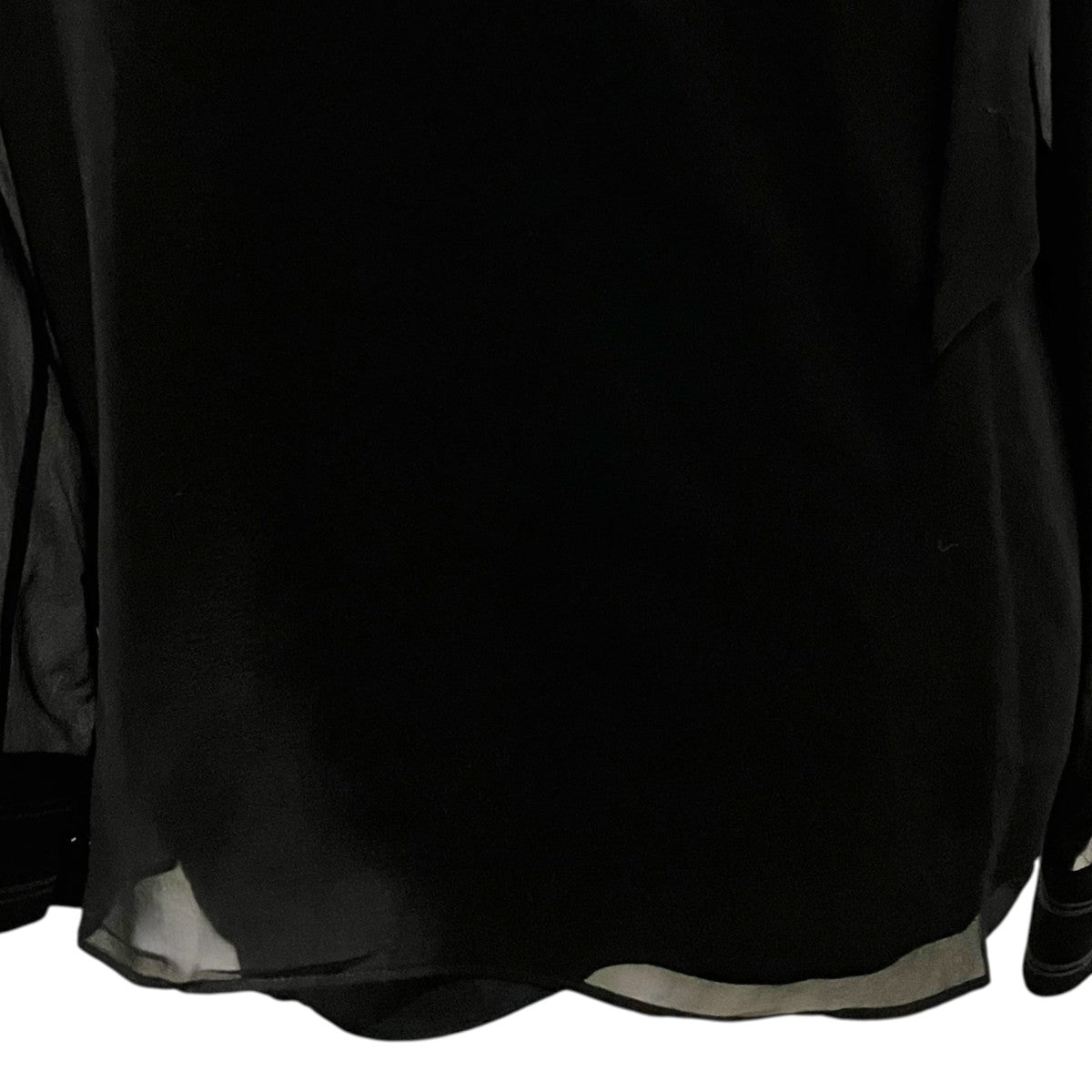 GUCCI 24AW【Silk Georgette Blouse】シースルーブラウス797398 古着・中古-5枚目のアイテム画像