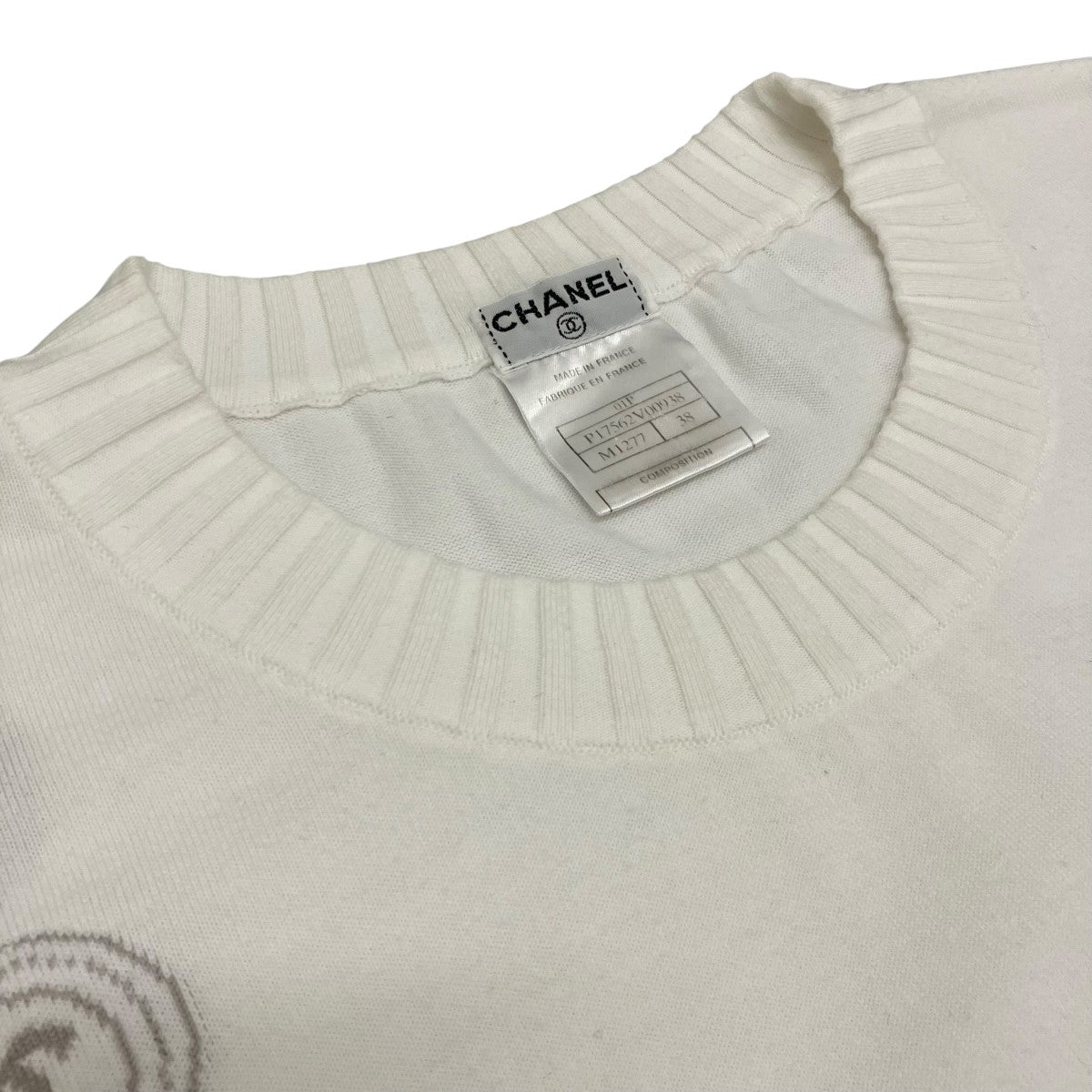 CHANEL 【01P】ココマークコットンニットベストP17562V00938 古着・中古-6枚目のアイテム画像