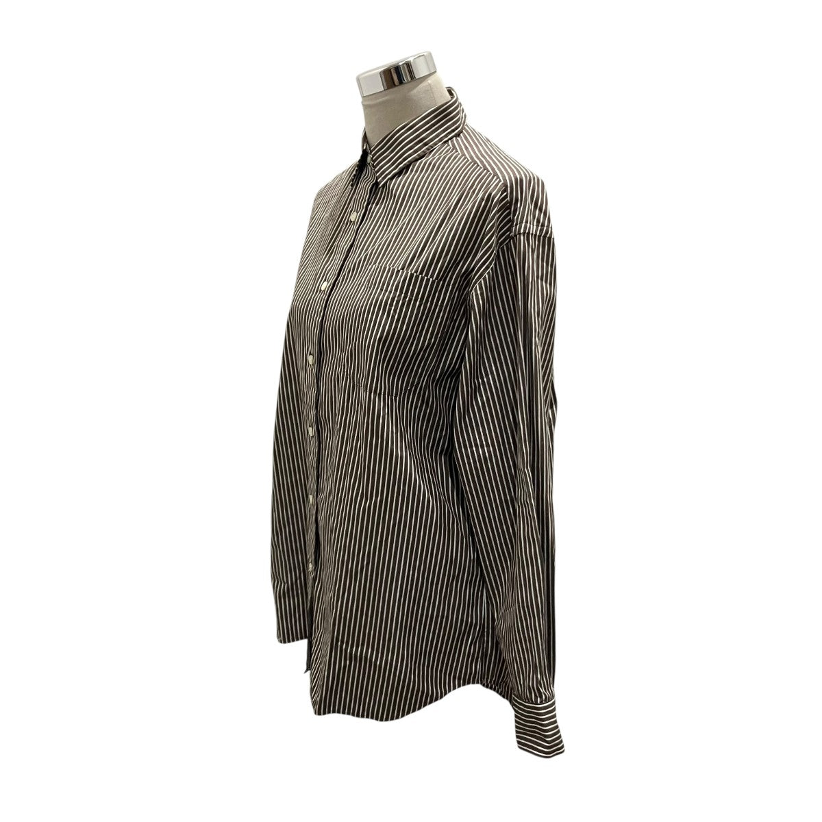 MUSE de Deuxieme Classe 25AW【Filroi Over】ストライプシャツ25-050-500-2030-3-0 古着・中古-2枚目のアイテム画像