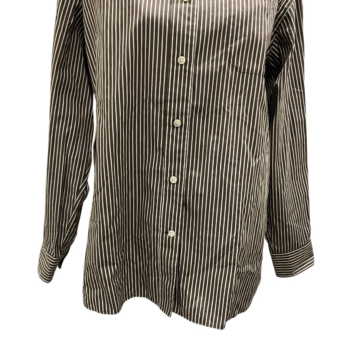 MUSE de Deuxieme Classe 25AW【Filroi Over】ストライプシャツ25-050-500-2030-3-0 古着・中古-5枚目のアイテム画像