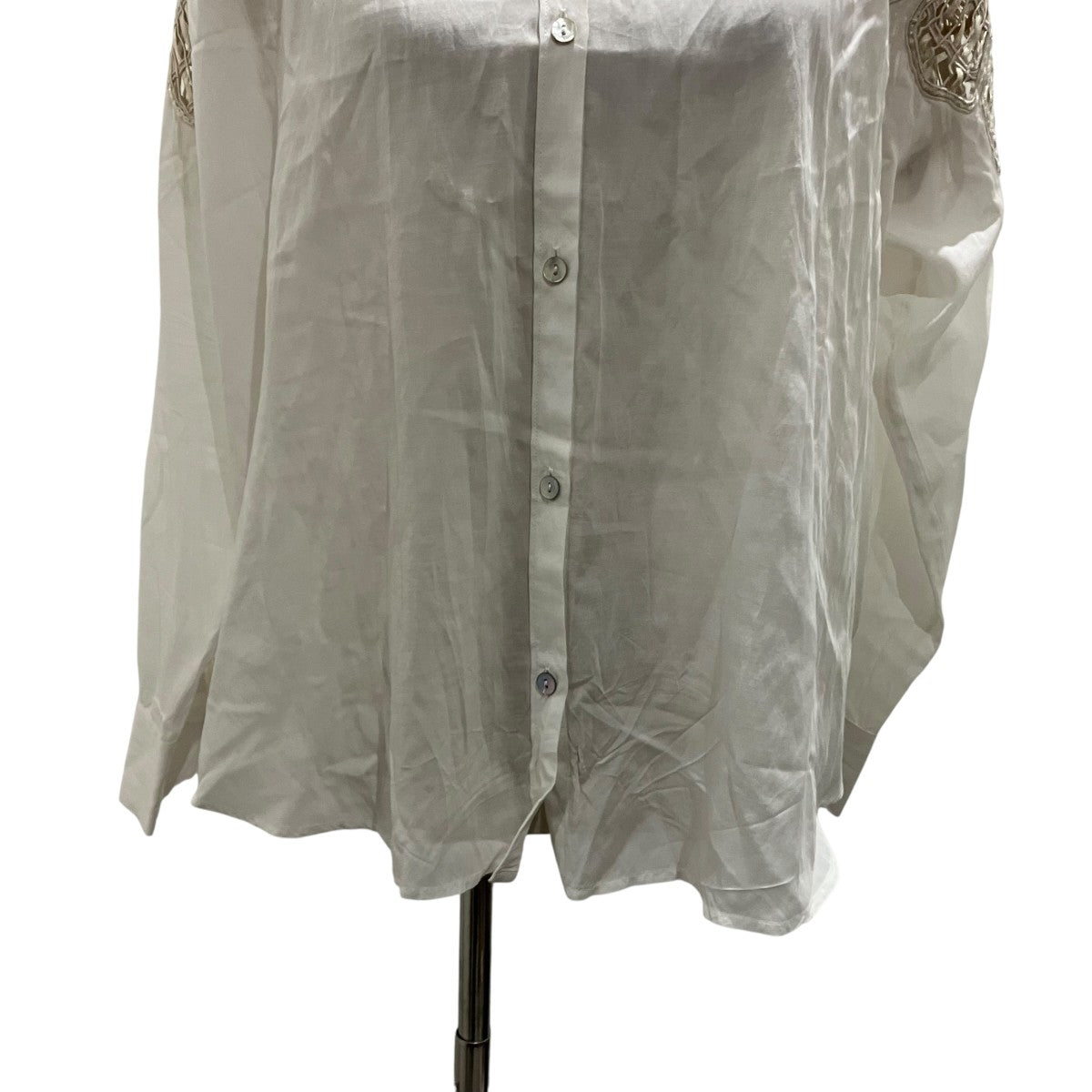forte forte my shirtショルダーレースブラウス13888 古着・中古-5枚目のアイテム画像