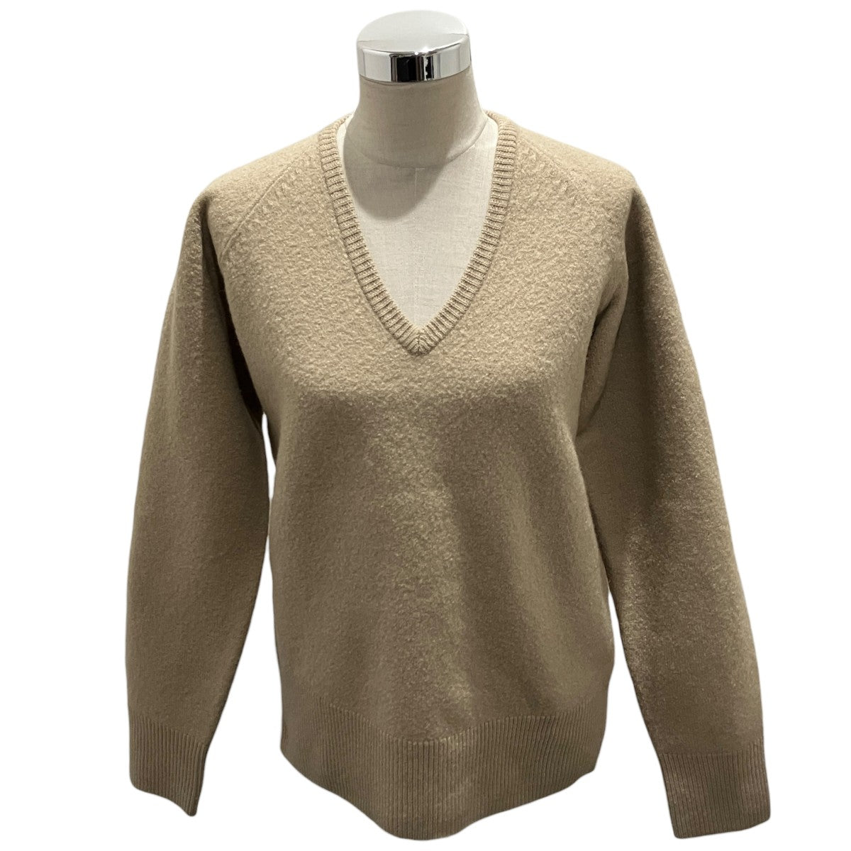 toteme 【SOFT FELTED MERINO KNIT】ソフトフェルトメリノニット234-WRTWTP158
