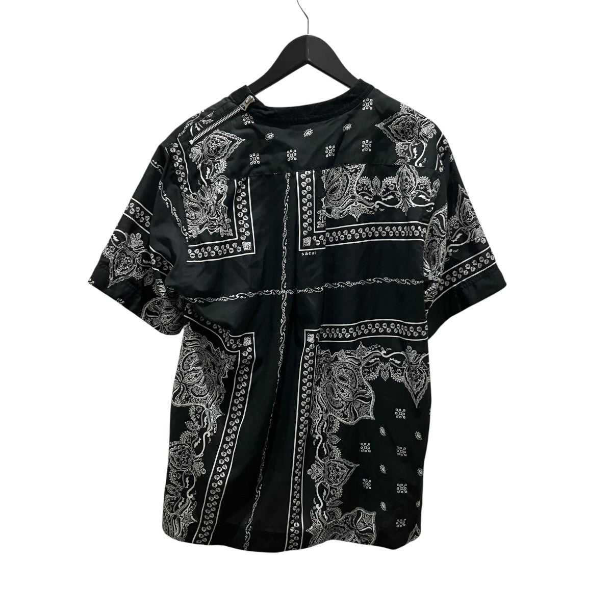 sacai バンダナ　Ｔシャツ sacai』サカイ (1) バンダナプリントTシャツ 半袖 - メルカリ