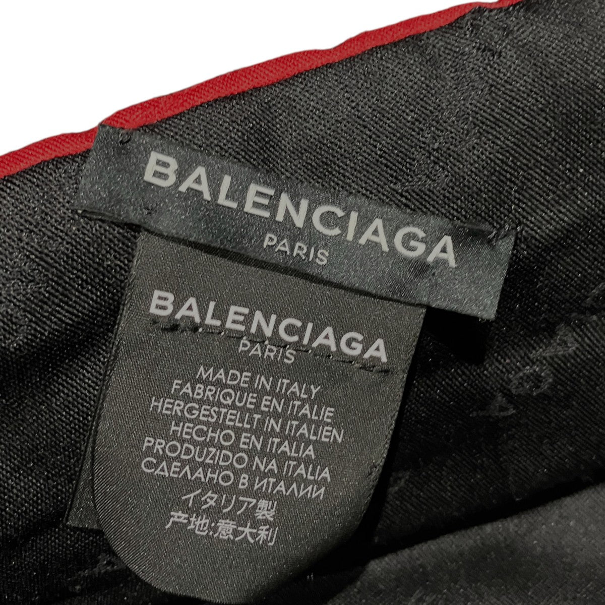BALENCIAGA(バレンシアガ) パデットスカーフ486448 486448 レッド