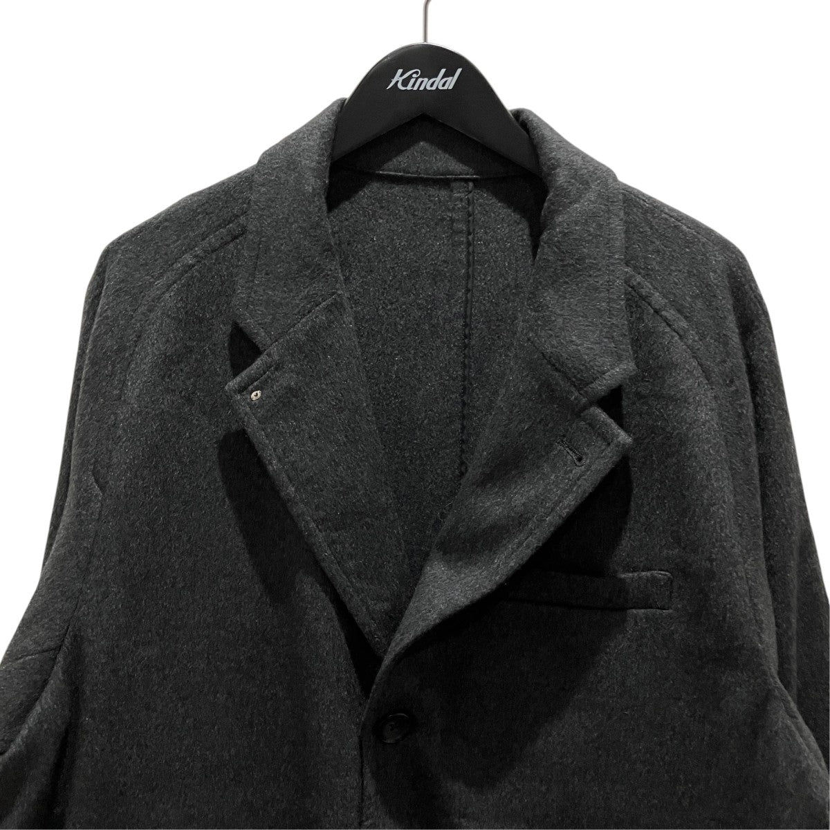 Porter Classic カシミヤチェスターコート 古着・中古-3枚目のアイテム画像