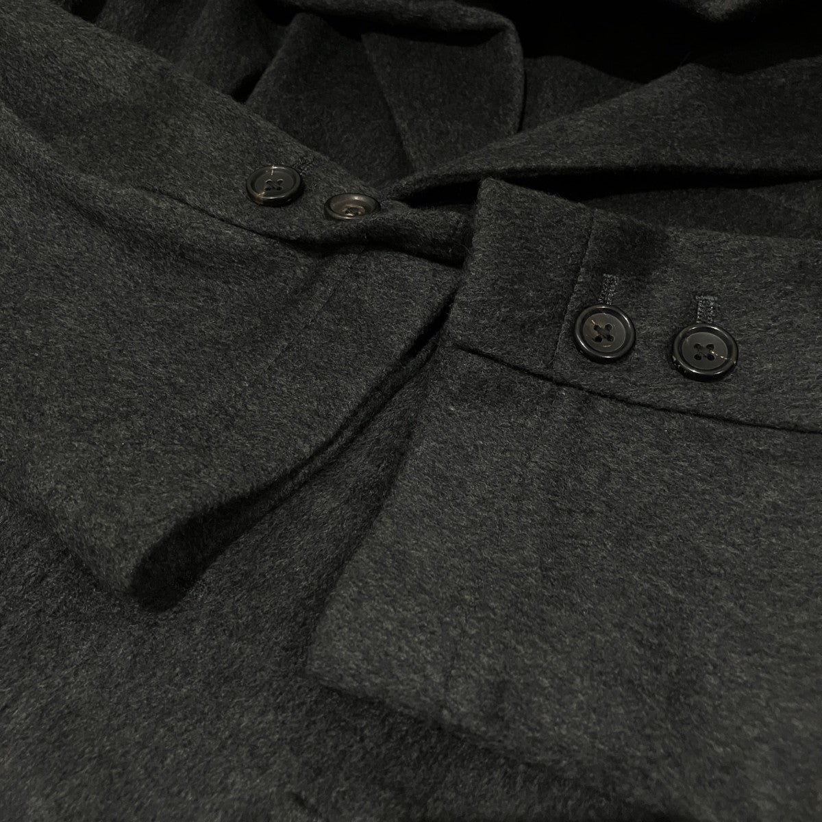 Porter Classic カシミヤチェスターコート 古着・中古-5枚目のアイテム画像