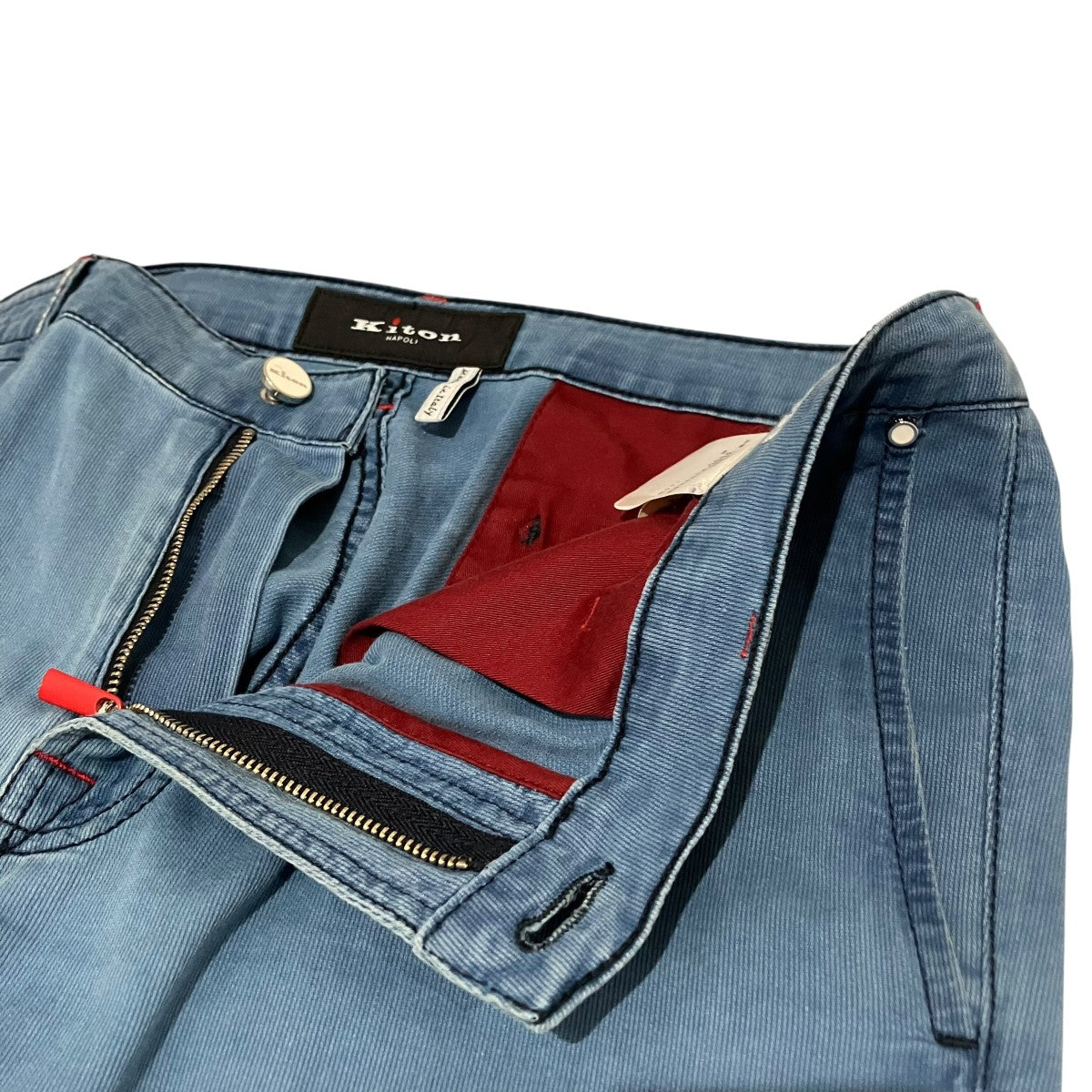 Kiton デニムパンツUFPP79J0778B 古着・中古-5枚目のアイテム画像