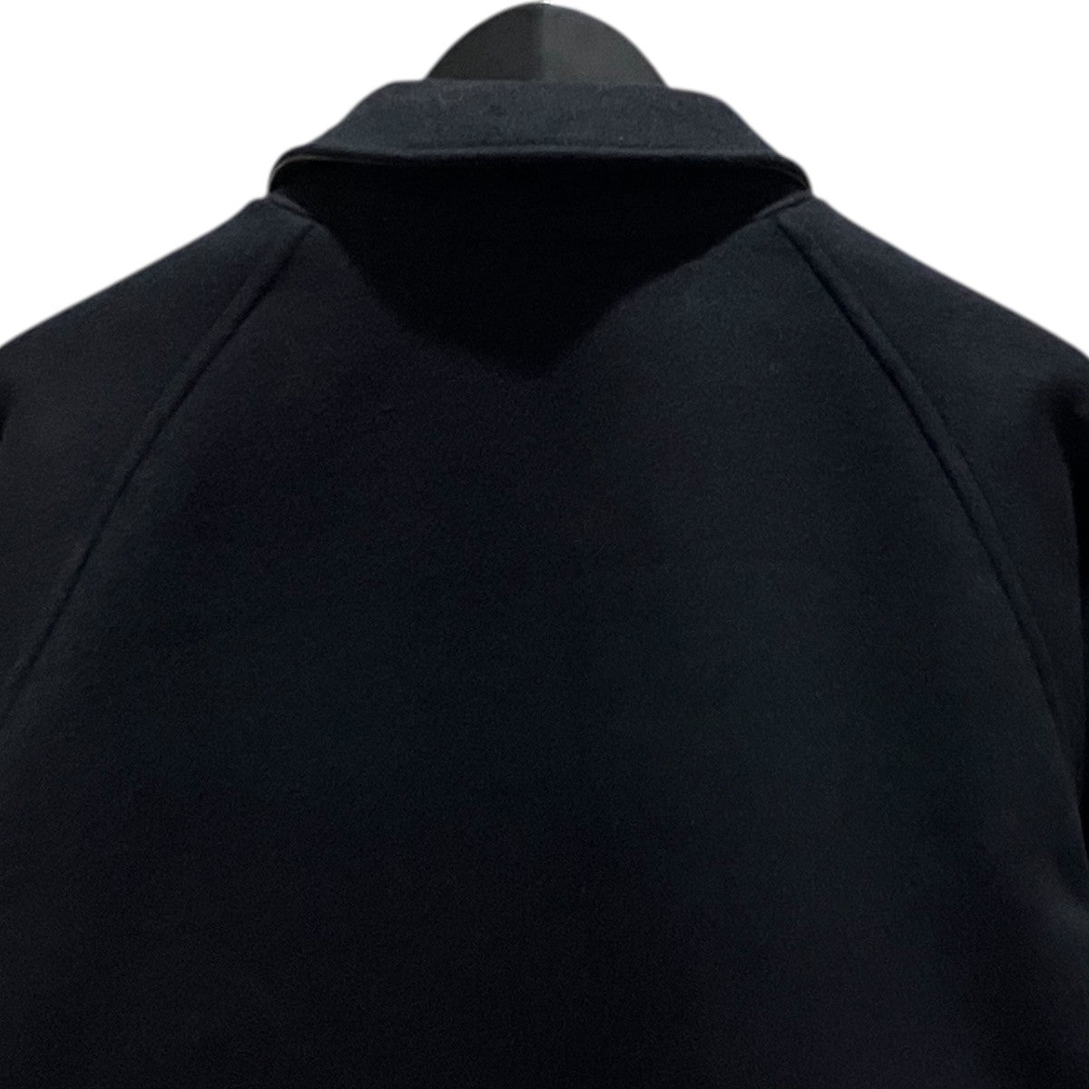 【HILL TOP】レザー切替コート