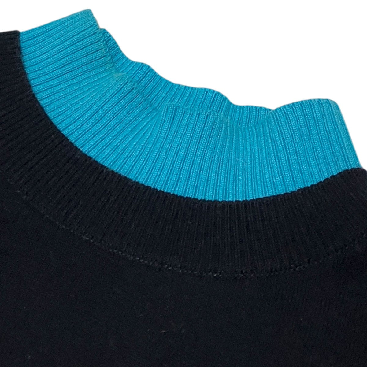 25SS【LAYERED NECK BOX PULLOVER】レイヤードニット300HA270-2240