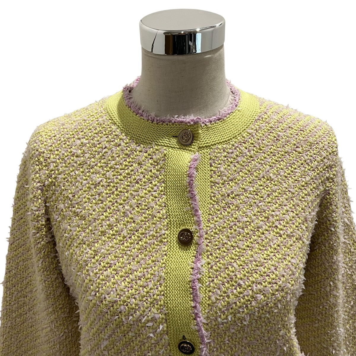 GUCCI 25SSニットカーディガン818728 古着・中古-3枚目のアイテム画像