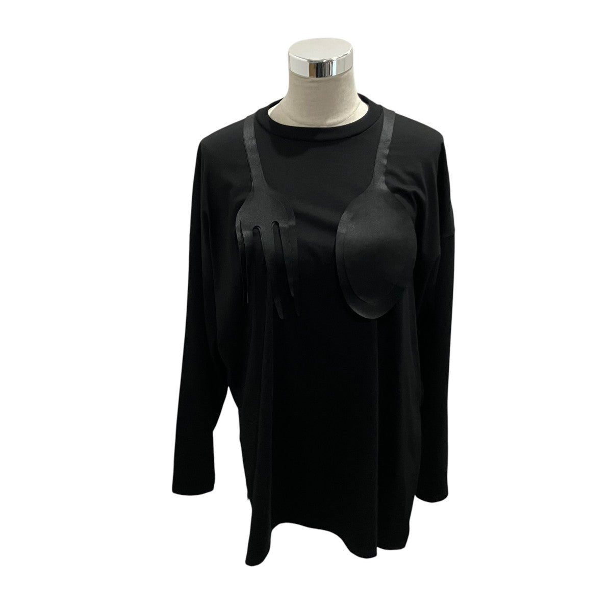 26SS【CUTLERY MOTIF LONG-SLEEVE T-SHIRT】長袖カットソー300JS280-0281