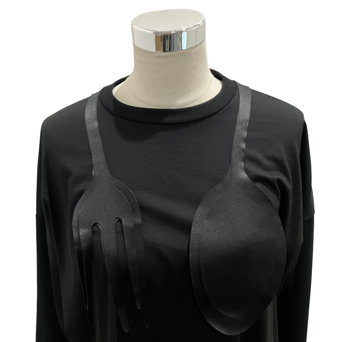 26SS【CUTLERY MOTIF LONG-SLEEVE T-SHIRT】長袖カットソー300JS280-0281