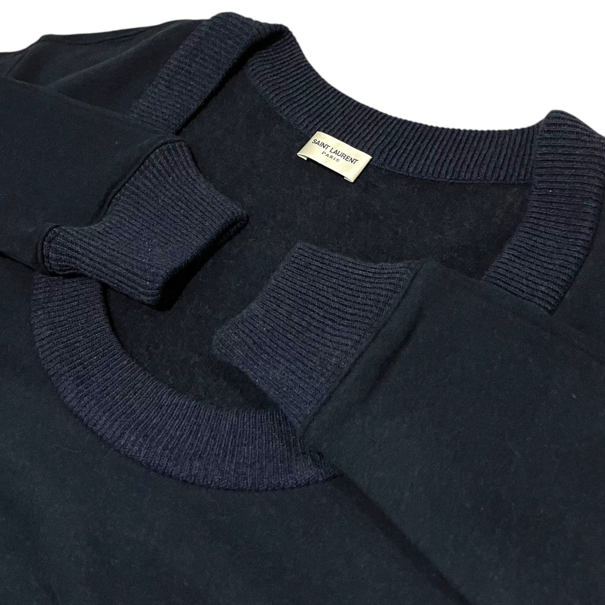 Saint Laurent Paris ディープネックスウェット773607 古着・中古-6枚目のアイテム画像