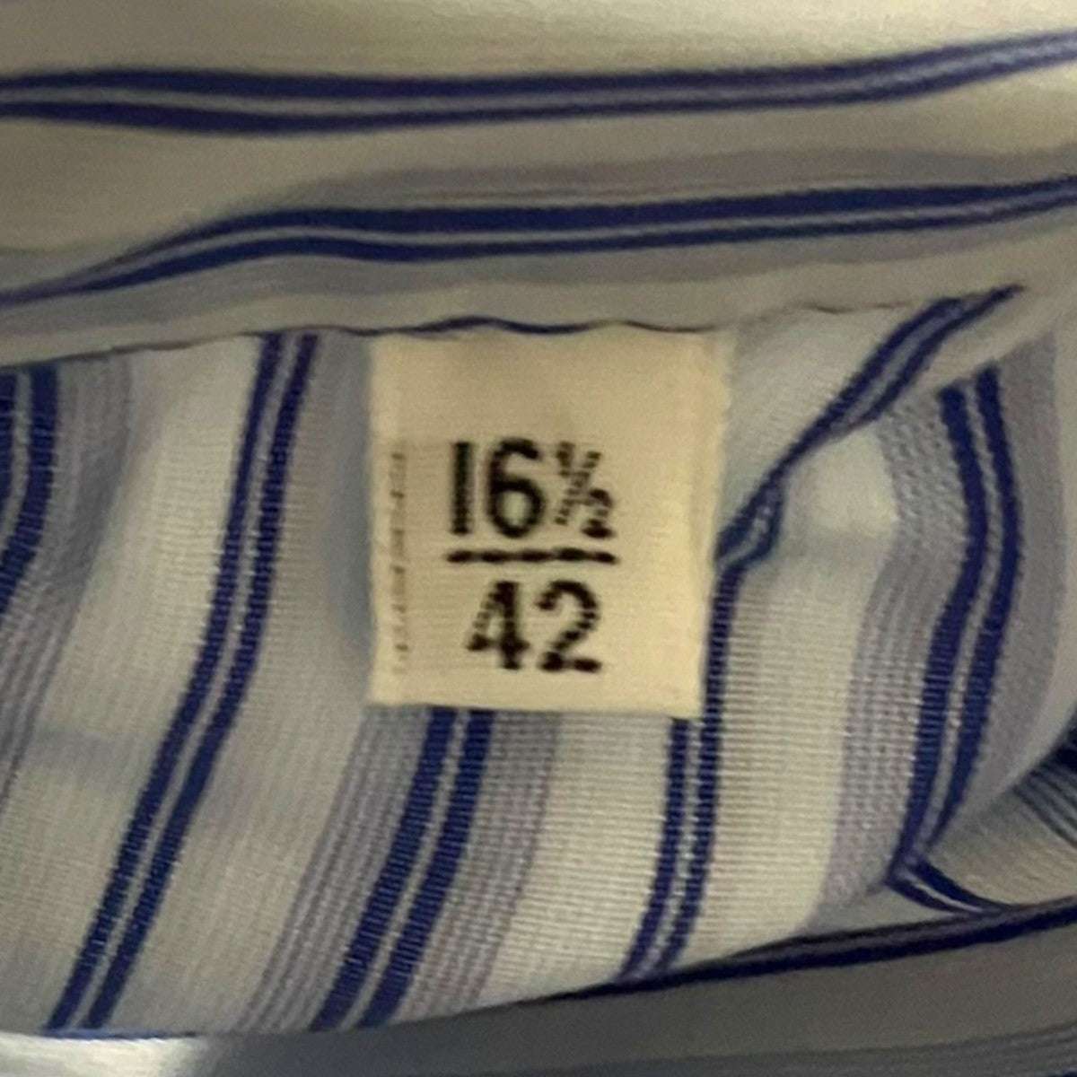 Kiton ストライプシャツ 古着・中古-6枚目のアイテム画像