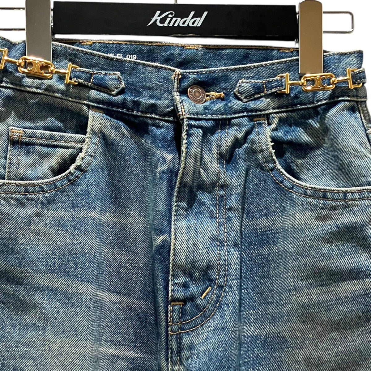 CELINE ジェーンフレアデニムパンツ2N860930F 古着・中古-3枚目のアイテム画像