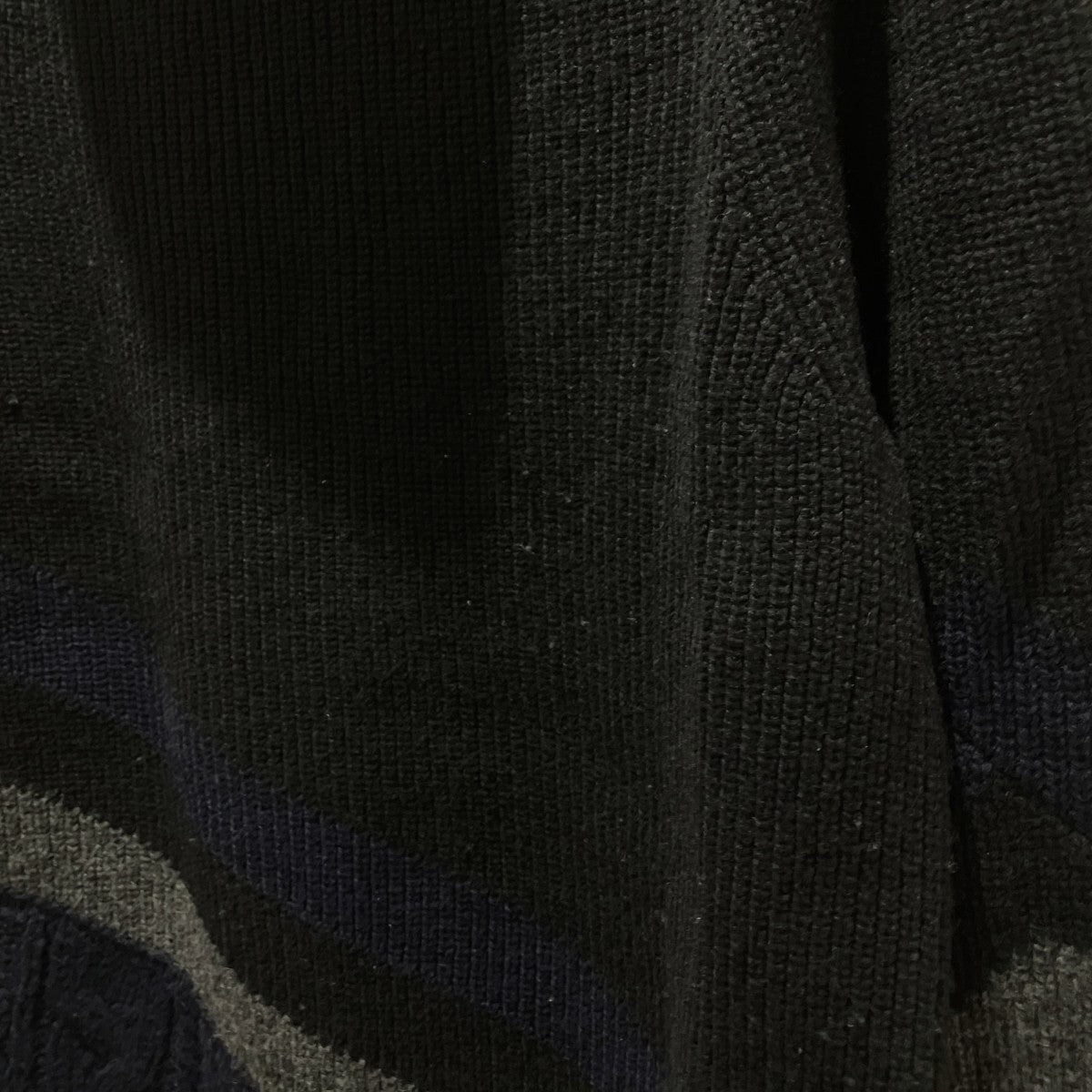 【LAMBSWOOL PULLOVER】アシンメトリーニット19-02123M